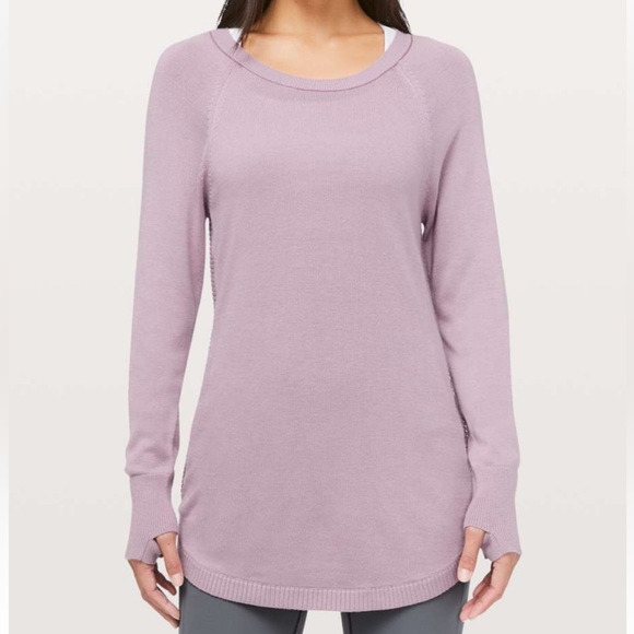 lululemon athletica Sweaters - [Lululemon] Hello Aloe Pullover - Antoinette / Figue - 4?